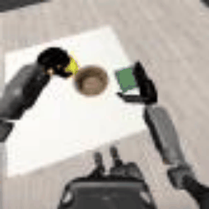MobileVISTA reconstruction, Pouring task
